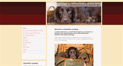 Desktop Screenshot of clumsettergundogs.co.uk